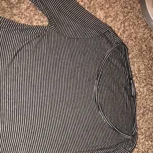Brandy Melville black and white longsleeve